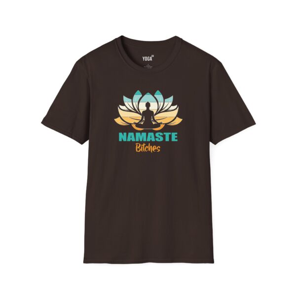 Namaste Bitches Yoga T-shirt - Image 2