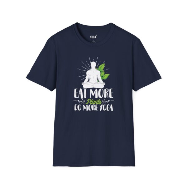Eat More Plants Do More Yoga T-Shirt - Image 8