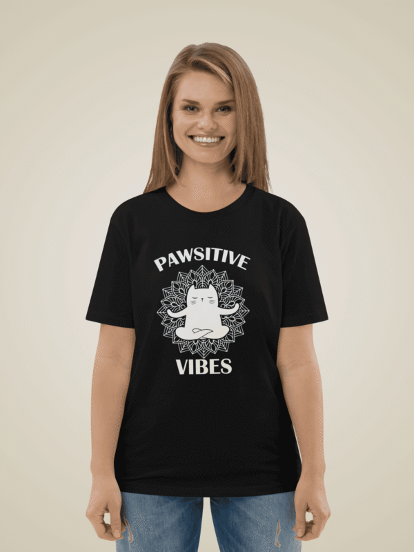 Pawsitive funny yoga T-Shirt