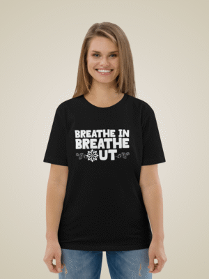 Breath in Breath out Meditation T-Shirt