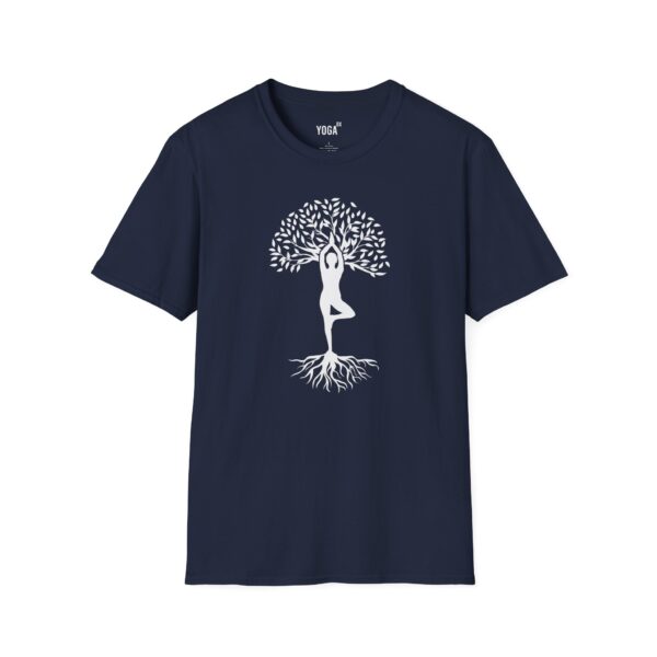 Vrksasana Tree Yoga T-Shirt - Image 7