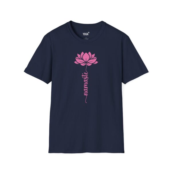 Namaste Lotus Yoga T-Shirt - Image 3